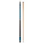 ASKA L9 Billiard Pool Cue, 58" Hard Rock Canadian Maple, Irish Linen Wrap, 13mm Hard Le Pro Tip (Blue, 18-Ounce)