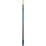 ASKA L9 Billiard Pool Cue, 58" Hard Rock Canadian Maple, Irish Linen Wrap, 13mm Hard Le Pro Tip (Blue, 18-Ounce)