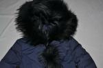 AUTHENTIC RUDSAK WOMENS MODA DOWN PUFFER COAT FUR NIGHT BLUE  ALL SIZES  NEW