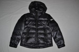 AUTHENTIC MACKAGE  KIDS VIX ULTRALIGHT SATEEN DOWN JACKET HOOD BLACK  ALL SIZES
