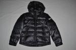 AUTHENTIC MACKAGE  KIDS VIX ULTRALIGHT SATEEN DOWN JACKET HOOD BLACK  ALL SIZES