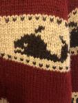 167. Euc Canadian Sweater Company Cowichan Wool Whale Sweater M