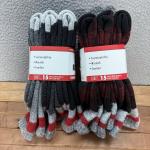 Kodiak Socks Mens 7-12 Multicolor Thermal Boot Socks Wool Blend 6 Pairs NEW