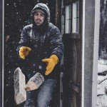 Watson Gloves Leather Winter Lined Ranch Gloves - Crazy Horse Heritage, Comfortable, Deerskin, Warm Sherpa Lining