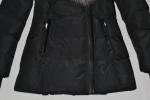 AUTHENTIC MACKAGE WOMEN ADALI BLACK SILVER FITTED DOWN COAT FUR HOOD ALL SIZES
