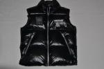 AUTHENTIC MACKAGE MEN KANE lustrous light down vest with funnel BLACK BRAND NEW