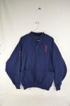 VTG Pacific Shirt Co Vancouver md in Canada Lg Blue Fleece Sweatshirt Jacket T43