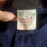 VTG Pacific Shirt Co Vancouver md in Canada Lg Blue Fleece Sweatshirt Jacket T43