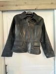 RUDSAK Women’s Black Leather Jacket - Medium