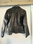 RUDSAK Women’s Black Leather Jacket - Medium