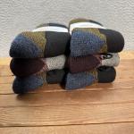 Kodiak Socks Mens 7-12 Multicolor Thermal Boot Socks Wool Blend 6 Pairs NEW