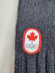 Team Canada 2014 Sochi Olympic Wool Zip Sweater M Red Beaver Maple Leaf Heritage