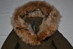 AUTHENTIC RUDSAK WOMENS MODA DOWN PUFFER COAT FUR CEDAR GREEN  XS XSMALL NEW