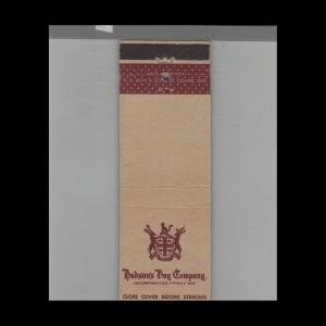 Matchbook Cover Hudson's Bay Company