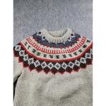 Todd Snyder x Canadian Sweater Company Wool Fair Isle Sweater size S Beige NWT