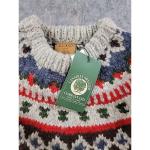 Todd Snyder x Canadian Sweater Company Wool Fair Isle Sweater size S Beige NWT