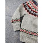 Todd Snyder x Canadian Sweater Company Wool Fair Isle Sweater size S Beige NWT