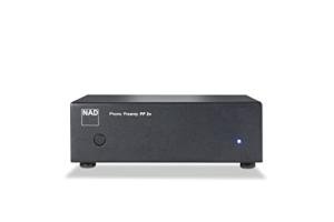 NAD PP 2e Phono Preamplifier – MM & MC Turntable Support, Low-Noise Wide Band Phono Stage, Auto Power Down, Gold-Plated Inputs