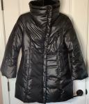 Mackage Size M Puffer Coat Rabbit Fur Collar Down Lined Bell Sleeves NWOT