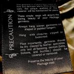 Mackage Size M Puffer Coat Rabbit Fur Collar Down Lined Bell Sleeves NWOT