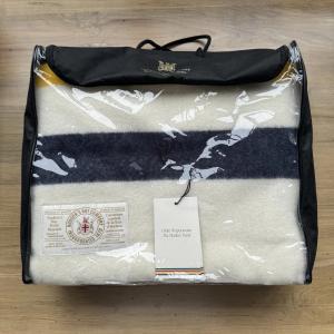 Hudson's Bay Company HBC Stripes 3.5-Point Wool Blanket (Twin) - Made in England