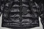 AUTHENTIC MACKAGE MEN  VIC ULTRALIGHT SATEEN DOWN JACKET HOOD BLACK  BRAND NEW