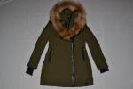 AUTHENTIC RUDSAK WOMENS TORONTO DOWN PARKA  FUR LIGHT CEDAR GREEN ALL SIZES NEW