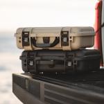 NANUK 910 Hard Case with Customizable Cubed Foam, IP67 Waterproof, Dustproof and Impact Resistant, 14.3” x 11.1” x 4.7”, Rugged Construction for Ultimate Protection, Made in Canada – Blue