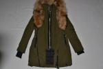 AUTHENTIC RUDSAK WOMENS TORONTO DOWN PARKA  FUR LIGHT CEDAR GREEN ALL SIZES NEW