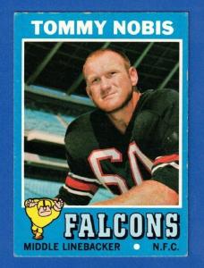 1971 Topps Tommy Nobis #60***Free Shipping***