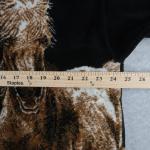 Vintage Outback Trading Company L Large Fleece Jacket Horse Animal Canada Made