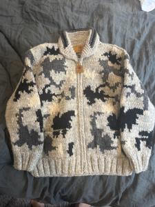 Canadian Sweater Co. - Cowichan Large Cardigan