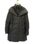 Mackage Montreal Women’s Down Puffer Coat Black Knit Collar Zip Jacket Sz M #108