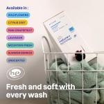 ATTITUDE Liquid Laundry Detergent, EWG Verified Laundry Soap, HE Compatible, Vegan and Plant Based Products, Cruelty-Free, Wildflowers, Bulk Refill, 160 Loads, 135.26 Fl Oz