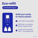 ATTITUDE Liquid Laundry Detergent, EWG Verified Laundry Soap, HE Compatible, Vegan and Plant Based Products, Cruelty-Free, Wildflowers, Bulk Refill, 160 Loads, 135.26 Fl Oz