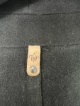 Vintage Mackage Women’s Pea Coat Jacket Black Size Small Cashmere Leather Wool