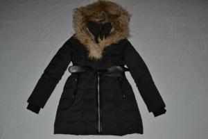 AUTHENTIC RUDSAK WOMENS MODA DOWN PUFFER COAT FUR  BLACK ALL SIZES  BRAND NEW