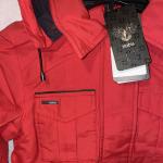 Nobis NWT Womens Ranger Jacket Red With Removable Hood Size XS