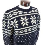 CANADIAN SWEATER COMPANY Cowichan Sweater 100% Wool Fair Isle Pockets Men's M *