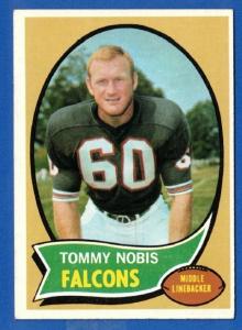 1970Topps Tommy Nobis #40***Free Shipping****