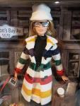 2 PC HUDSON'S BAY BARBIE DOLL LOT COMPANY & HBC STRIPES MATTEL NRFB
