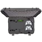 NANUK 938 Waterproof Hard Case with Foam Insert for Xbox Series X|S, Black