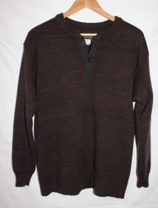 POLLEN & COMPANY Made In Canada 100% Superwashed wool Sweater Size Med