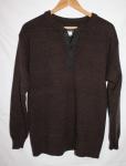 POLLEN & COMPANY Made In Canada 100% Superwashed wool Sweater Size Med