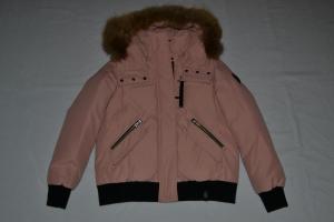 AUTHENTIC RUDSAK WOMENS MALILA DOWN BOMBER JACKET  FUR WINTER ROSE   ALL SIZES