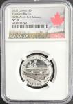 TOP POP 2020 Canada Silver $5 Hudson's Bay Company 350th Ann. NGC SP70