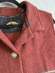 County Clothing Co Cherokee Collection Vest Mens XL Rust Aztec Concho Buttons