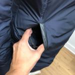 Mackage Puffer Coat Quilted Womens Small Blue Hooded Winter Outdoor Gorpcore