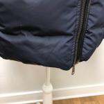 Mackage Puffer Coat Quilted Womens Small Blue Hooded Winter Outdoor Gorpcore