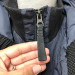 Mackage Puffer Coat Quilted Womens Small Blue Hooded Winter Outdoor Gorpcore